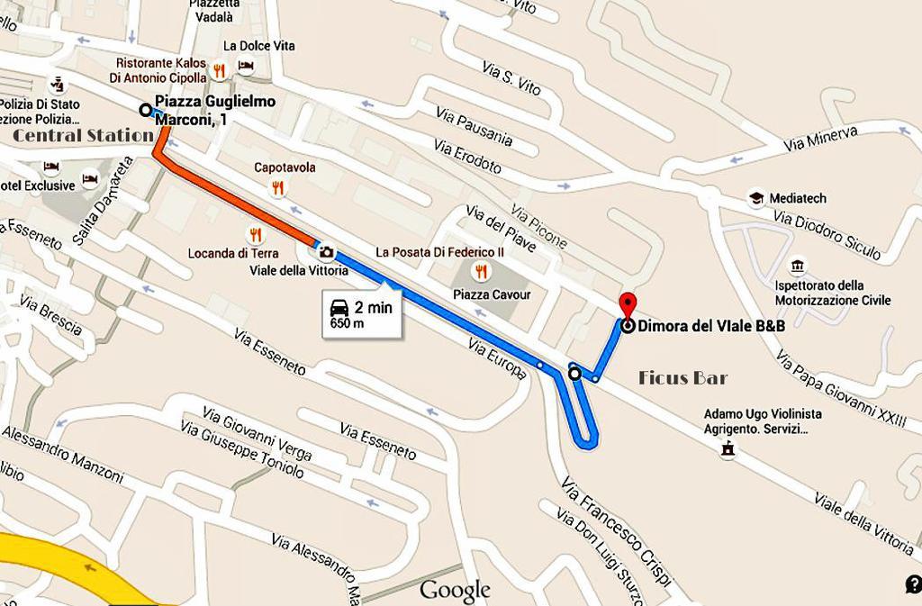 Dimora Del Viale Acomodação com café da manhã Agrigento Exterior foto